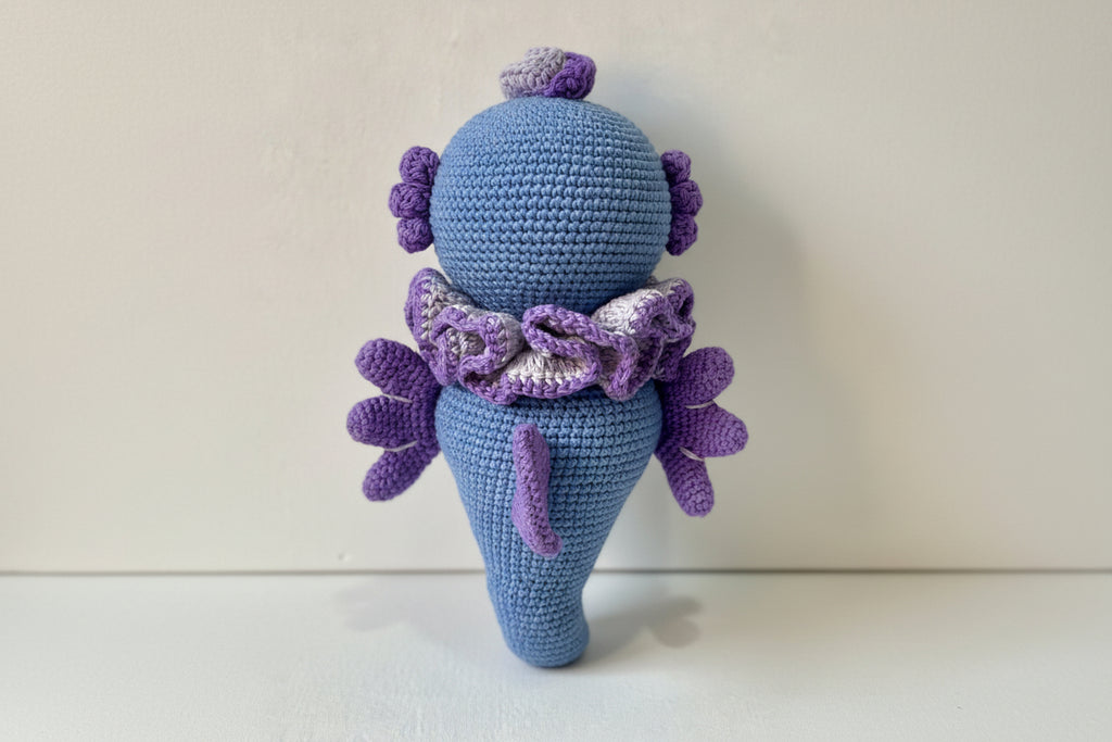 Blueberry the Seahorse