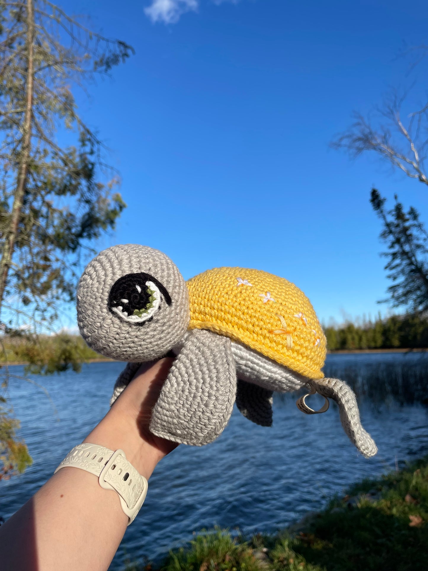 Crocheted Turtle