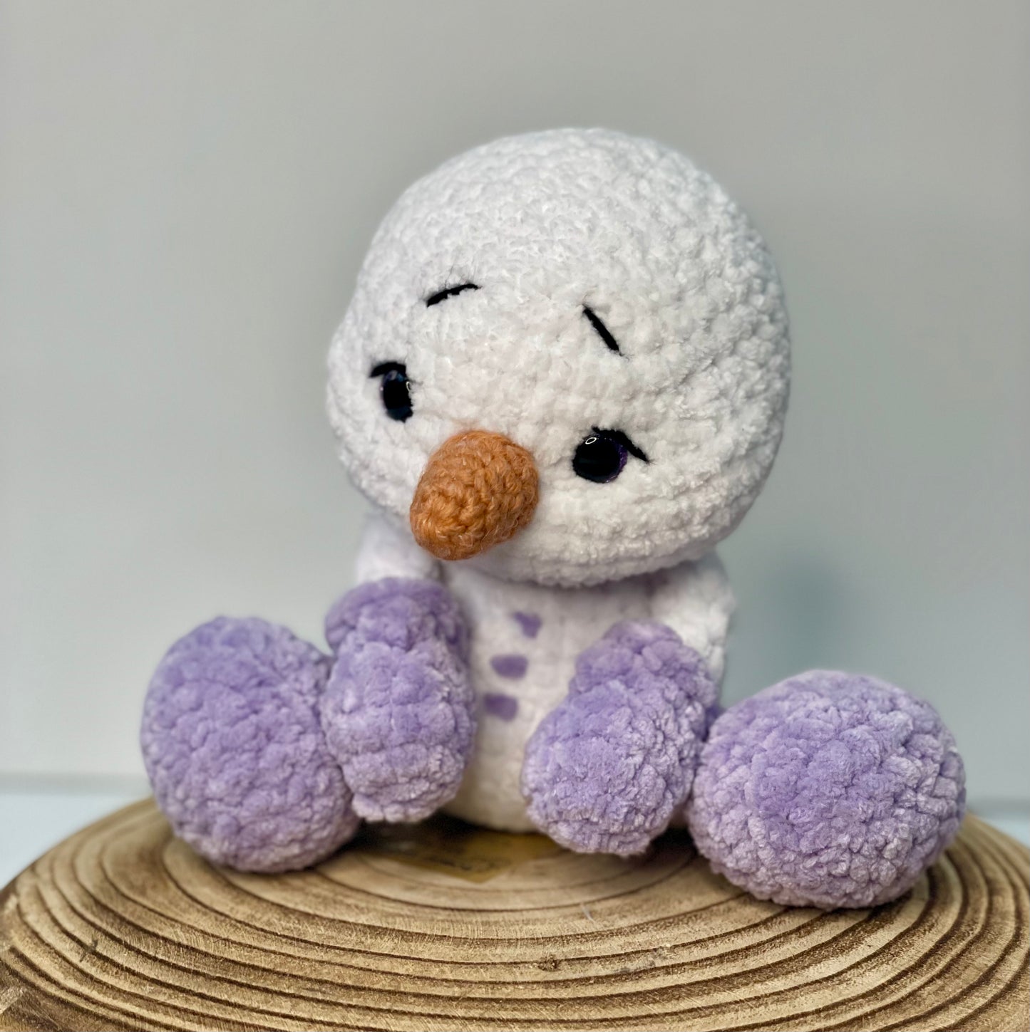 Penny the purple snow baby