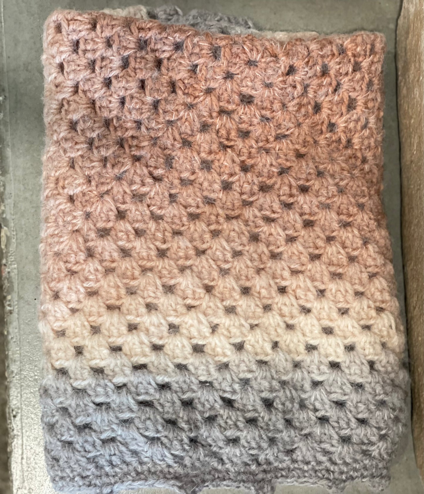 Crochet baby blanket