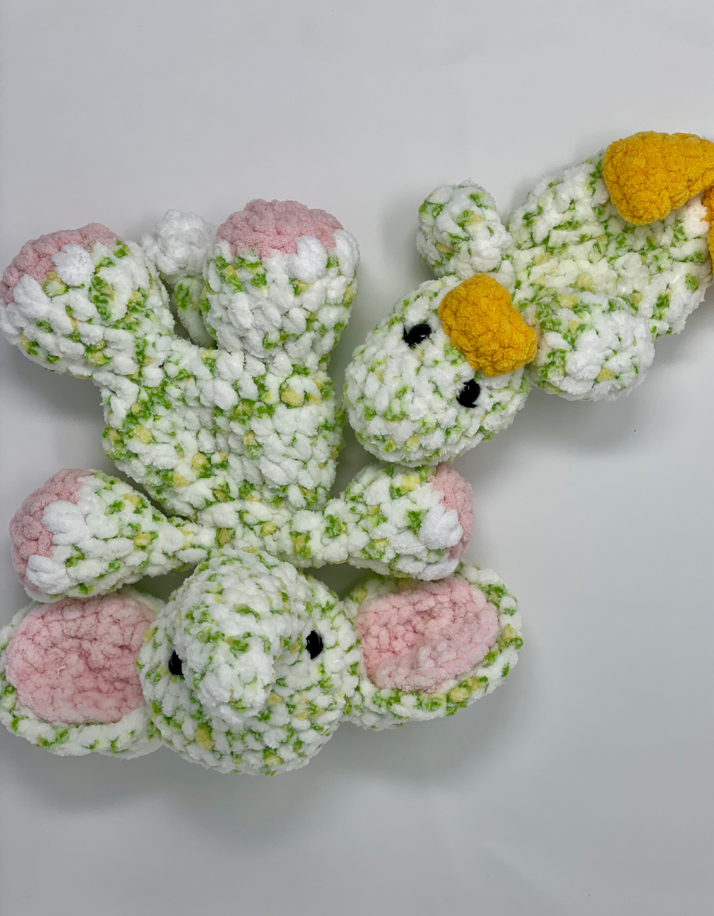 Green floral elephant