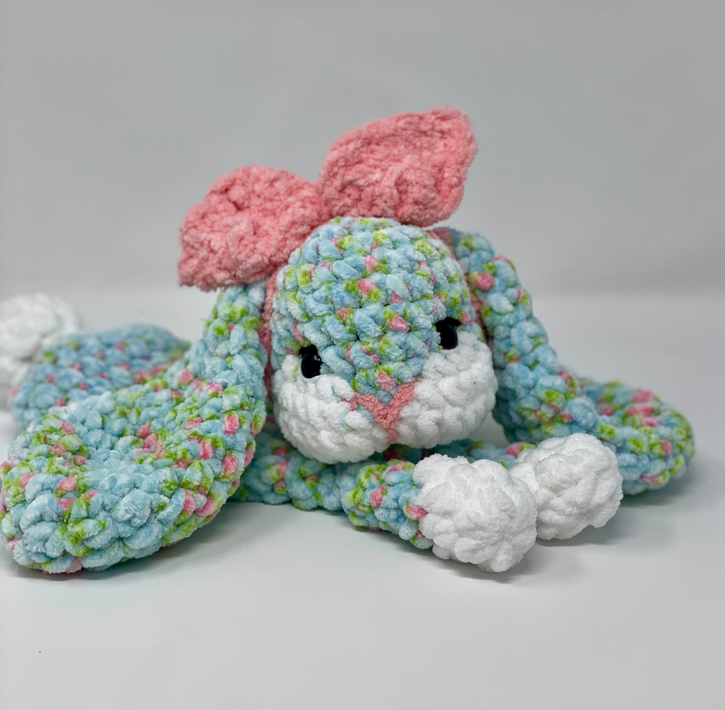 Floral bunny lovey