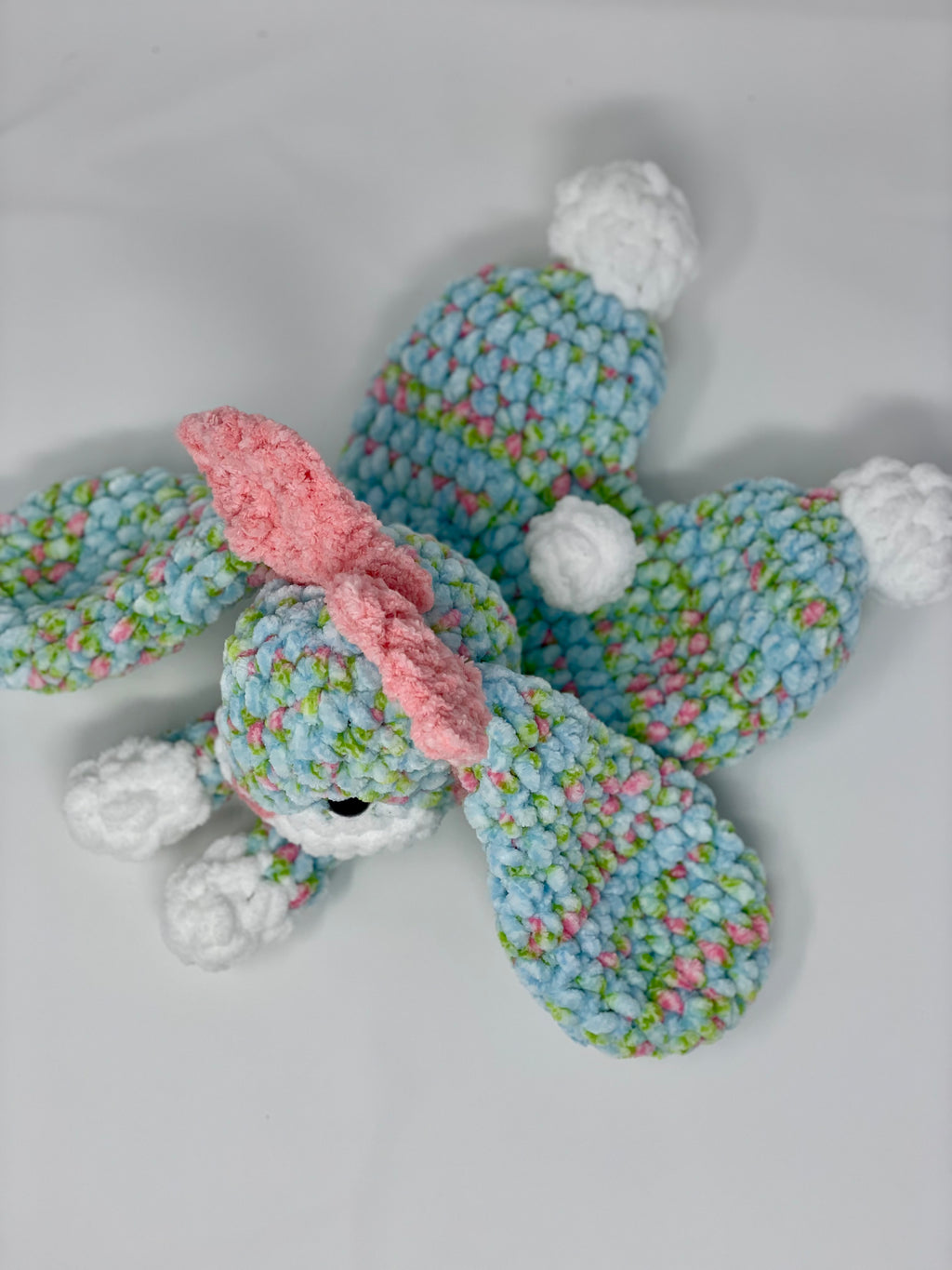 Floral bunny lovey