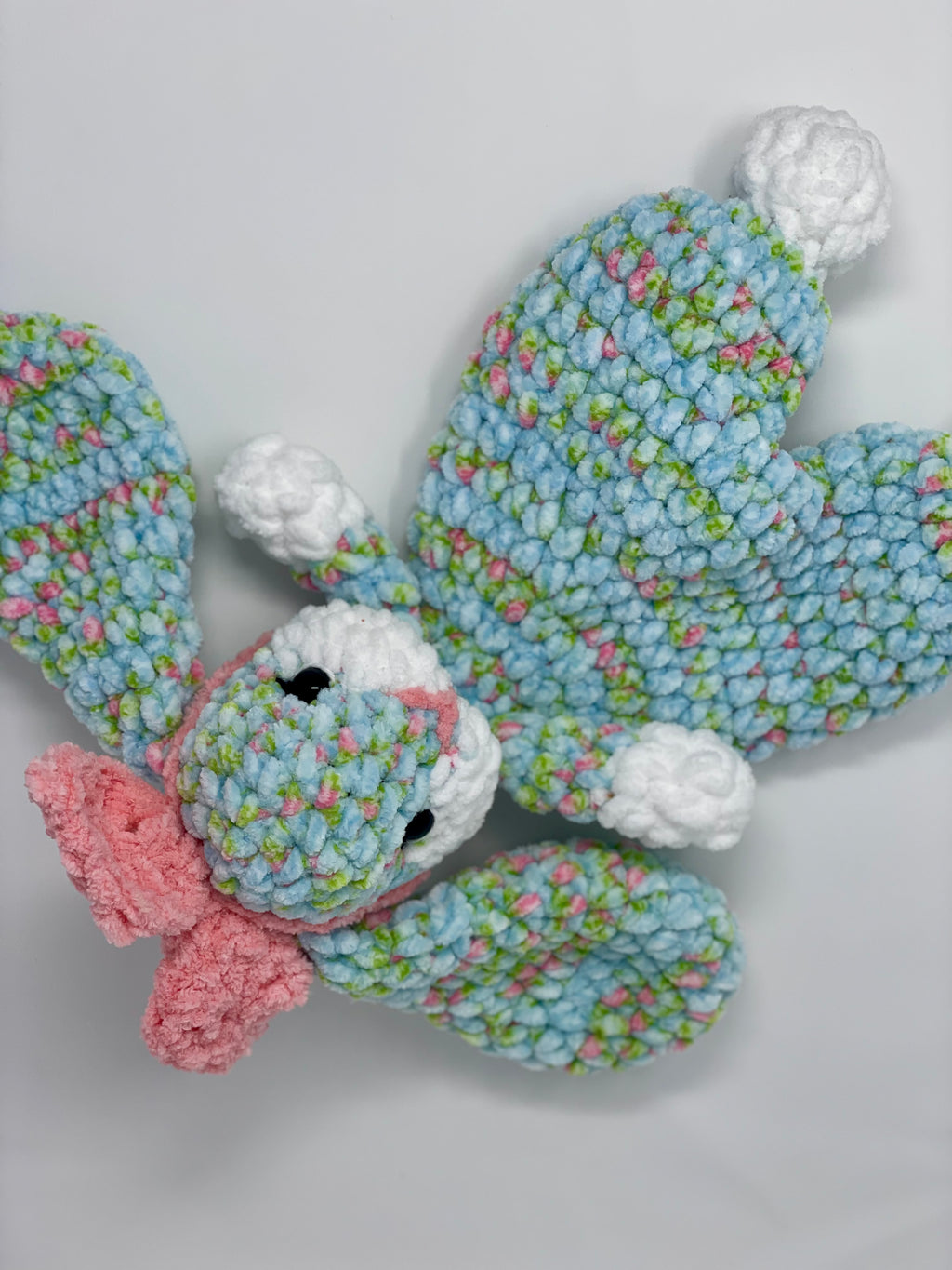 Floral bunny lovey