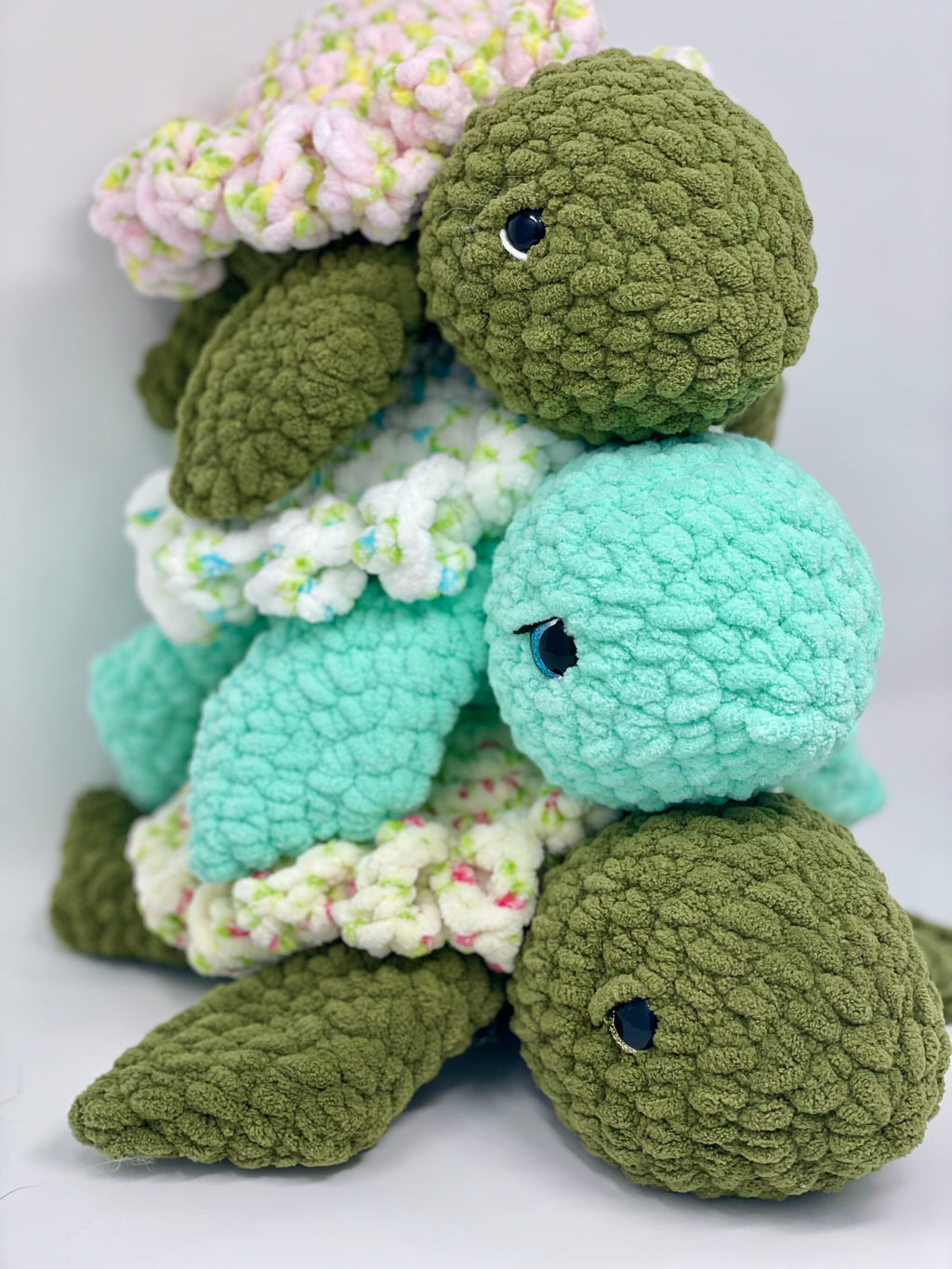 Floral turtle collection